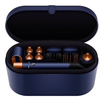 Prussian black luxury leather storage case